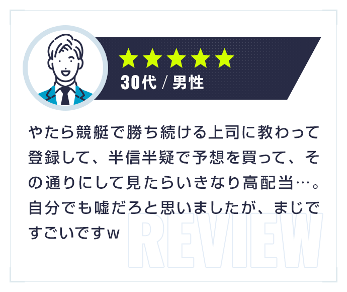 ★★★★★|30代・男性